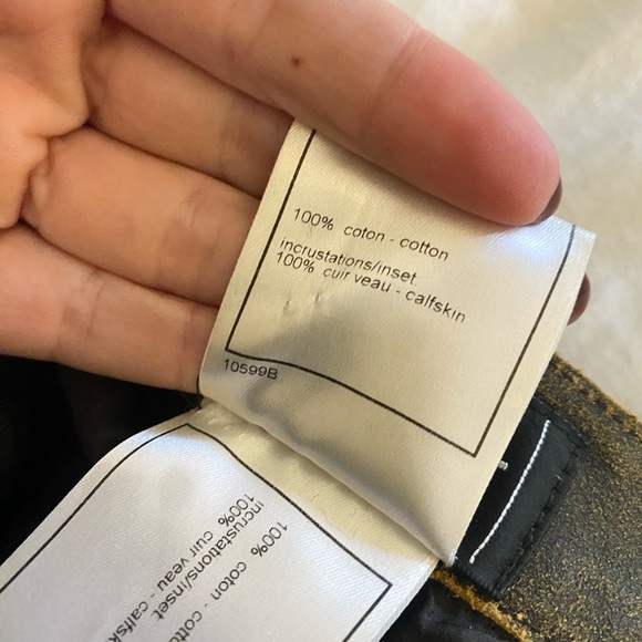 Chanel Calfskin Jean Trousers - Picture 4 of 7